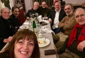 Con il Maestro Enrico Pieranunzi e alcuni amici alla Chiocciola